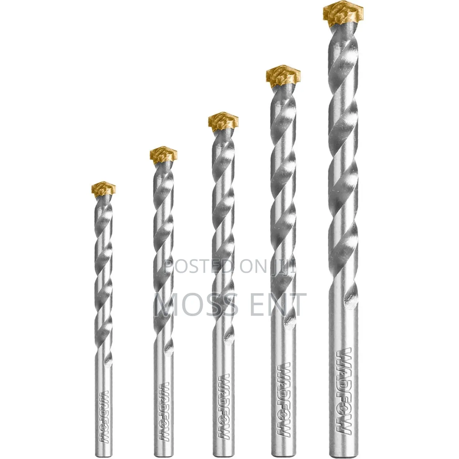 5 Pcs Masonry Drill Bits Set - Wmj2k01