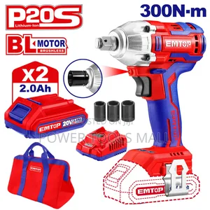 Cordless Impact Wrench Emtop