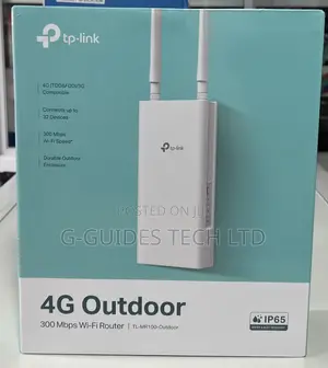 Tp-Link 4g Outdoor 300mbps Wi-Fi Router Tl-Mr100-Outdoor