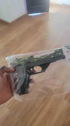 Toy Pistol With Battery Props