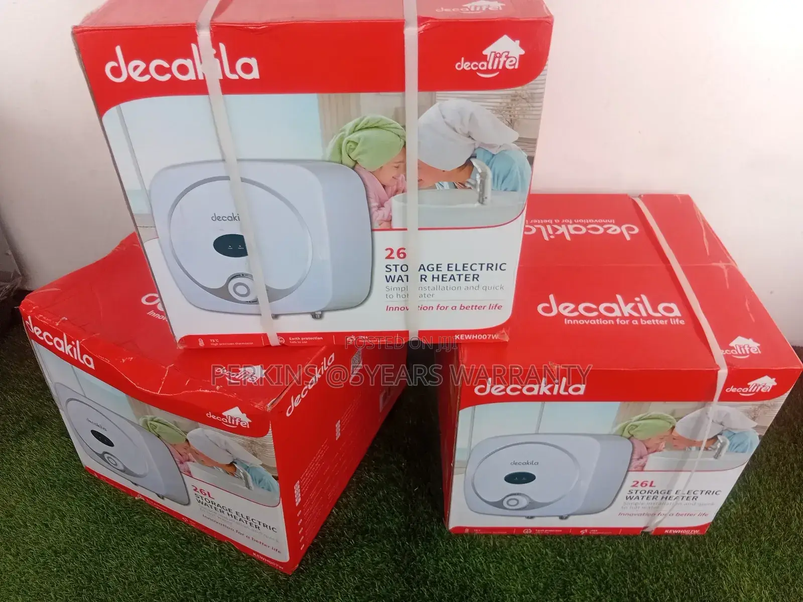 Pinpoint Decakila Kewh007w Electric Water Heater System Set