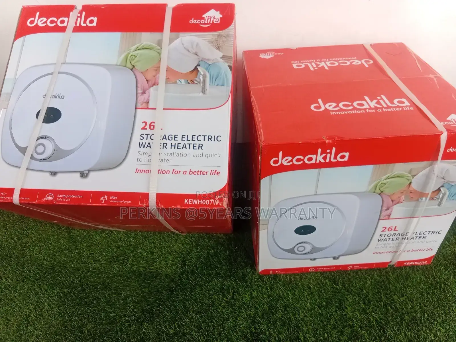 Quality 26l Decakila Storage Electric Water Heater System