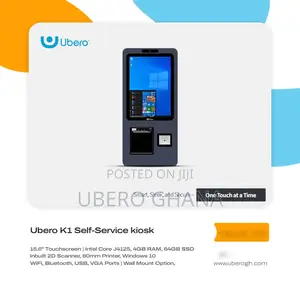 Ubero Self-Service Kiosk for Restaurant Retail