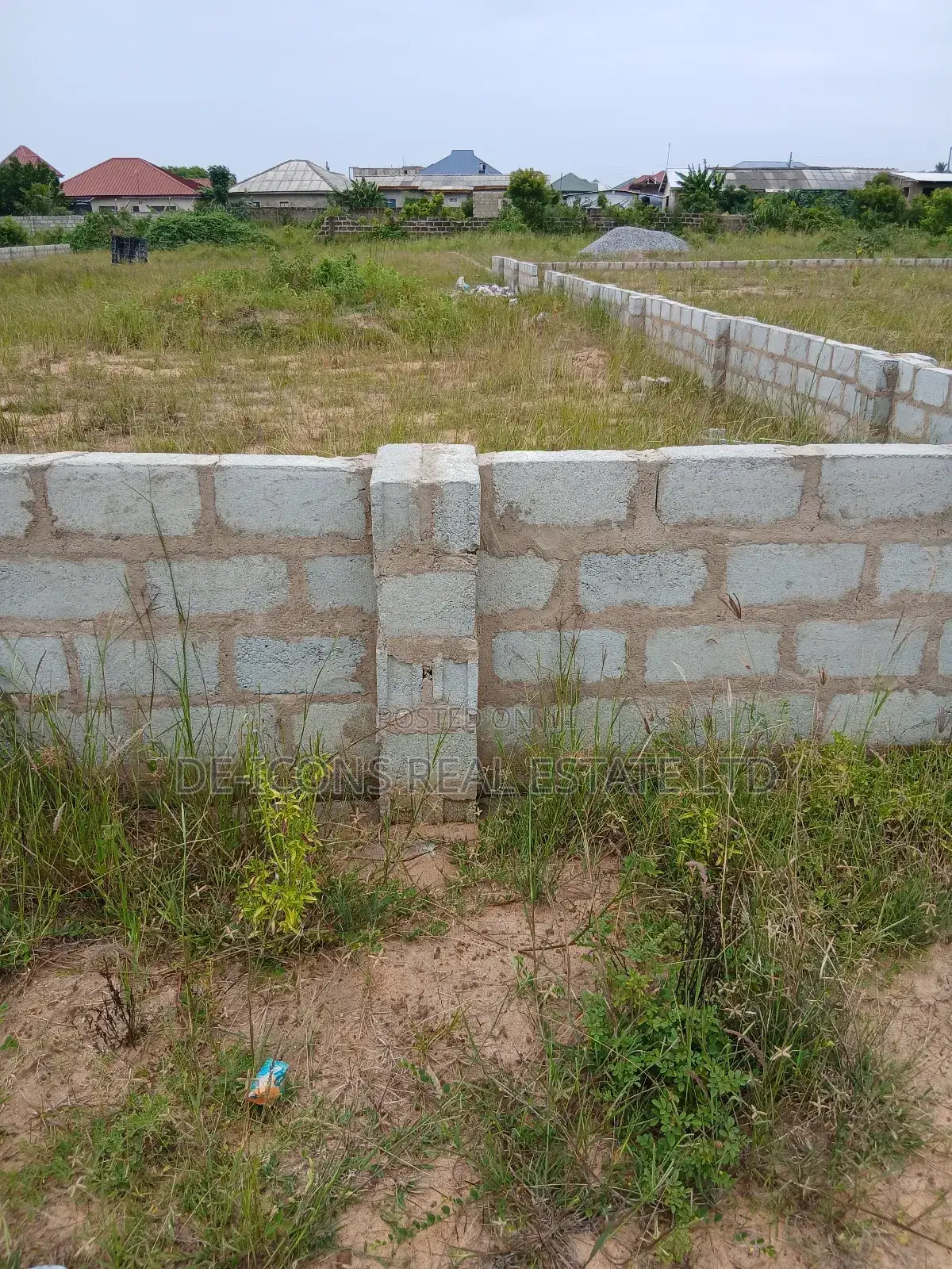 2 Plots Fenced in Kasoa Fiifi on the Nyanyano Rd