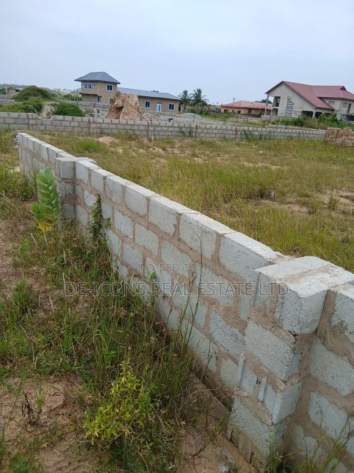 2 Plots Fenced in Kasoa Fiifi on the Nyanyano Rd