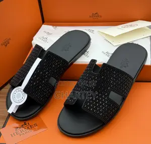 Hermes Unique Stones Designed Men’S Slippers