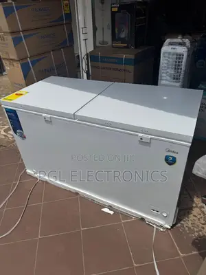 Midea 508l Double Door Chest Freezer Fast Freezing