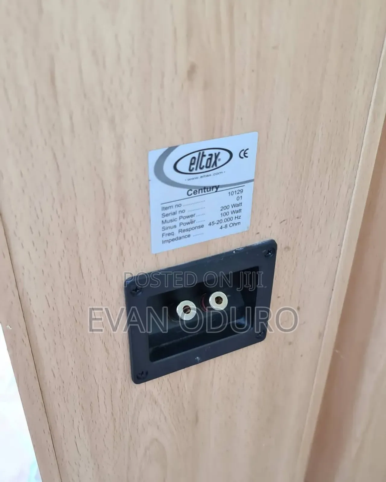 Powerful German Eltax Floor Standi Speakers Good Quality