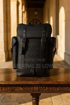 Coach Backpack Black, Ash and Black