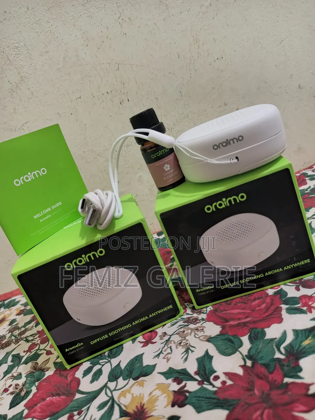 Oraimo Aromago Waterless Rechargeable Aromatherapy Diffuser