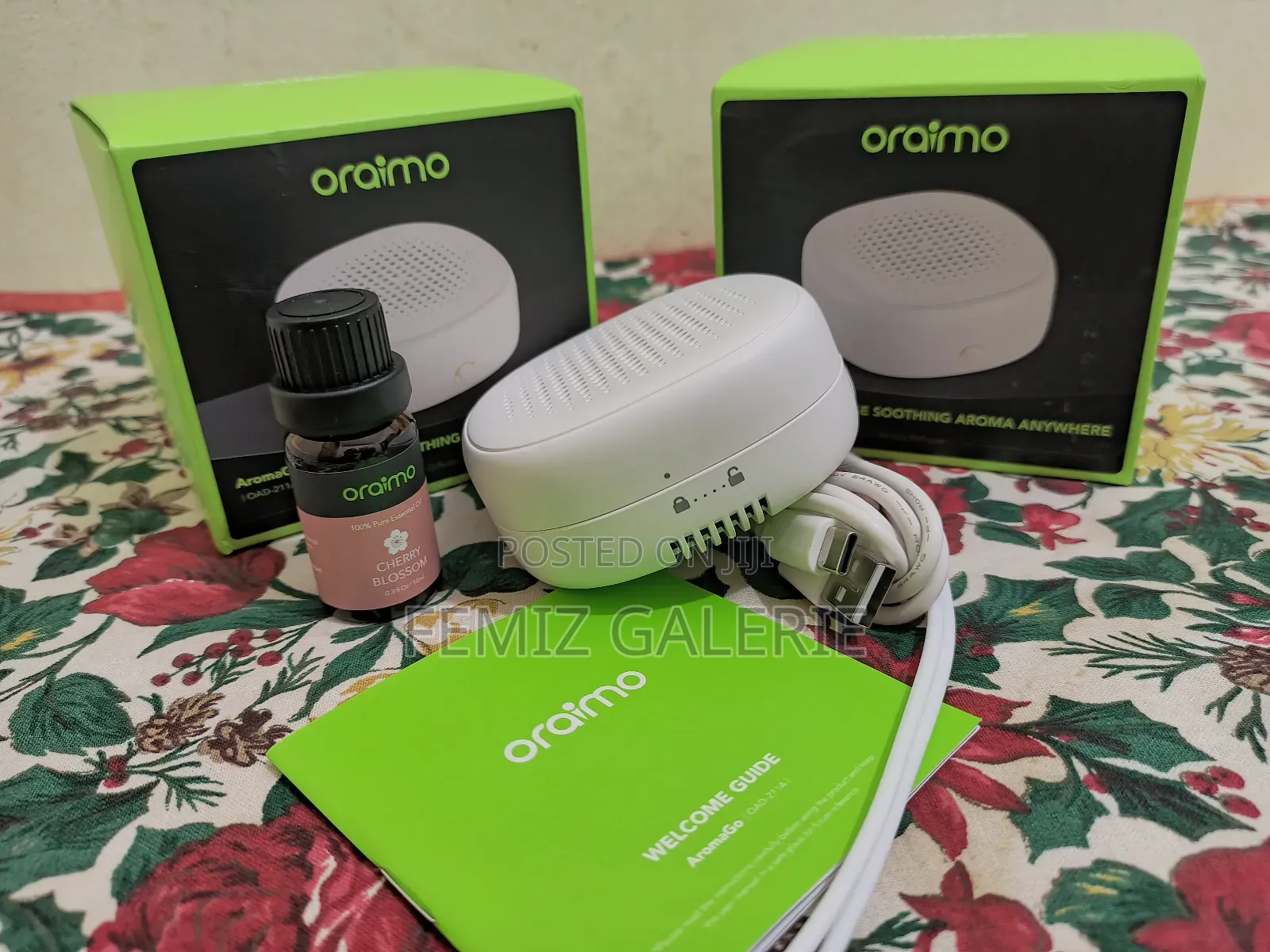 Oraimo Aromago Waterless Rechargeable Aromatherapy Diffuser