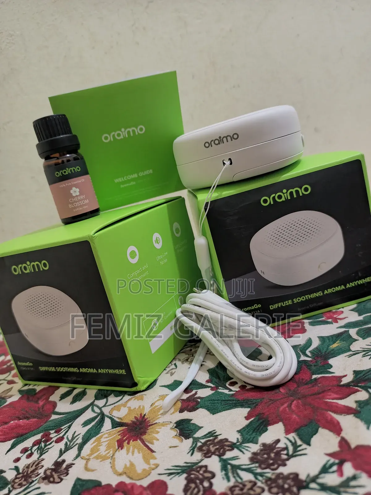 Oraimo Aromago Waterless Rechargeable Aromatherapy Diffuser