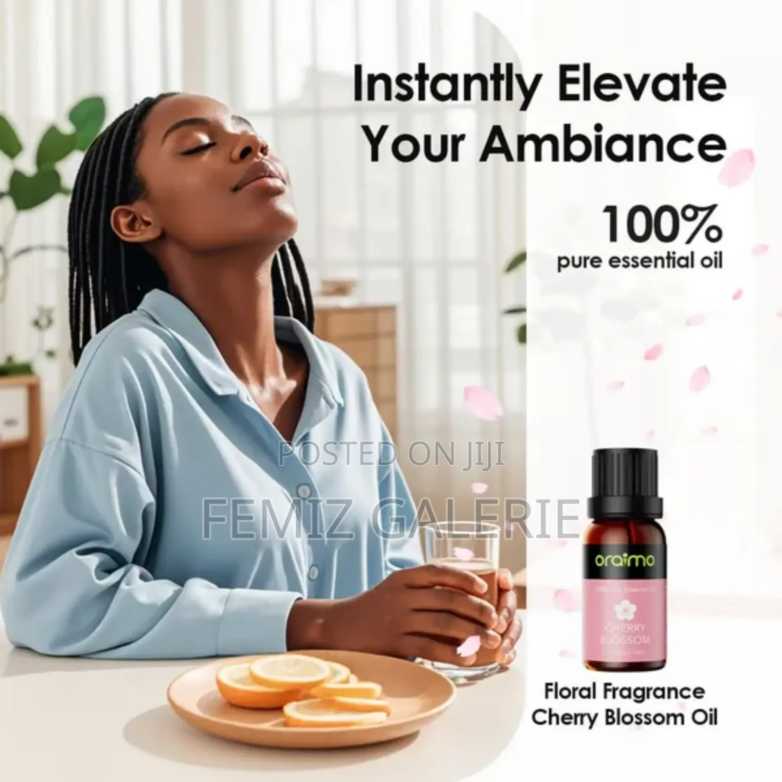 Oraimo Aromago Waterless Rechargeable Aromatherapy Diffuser