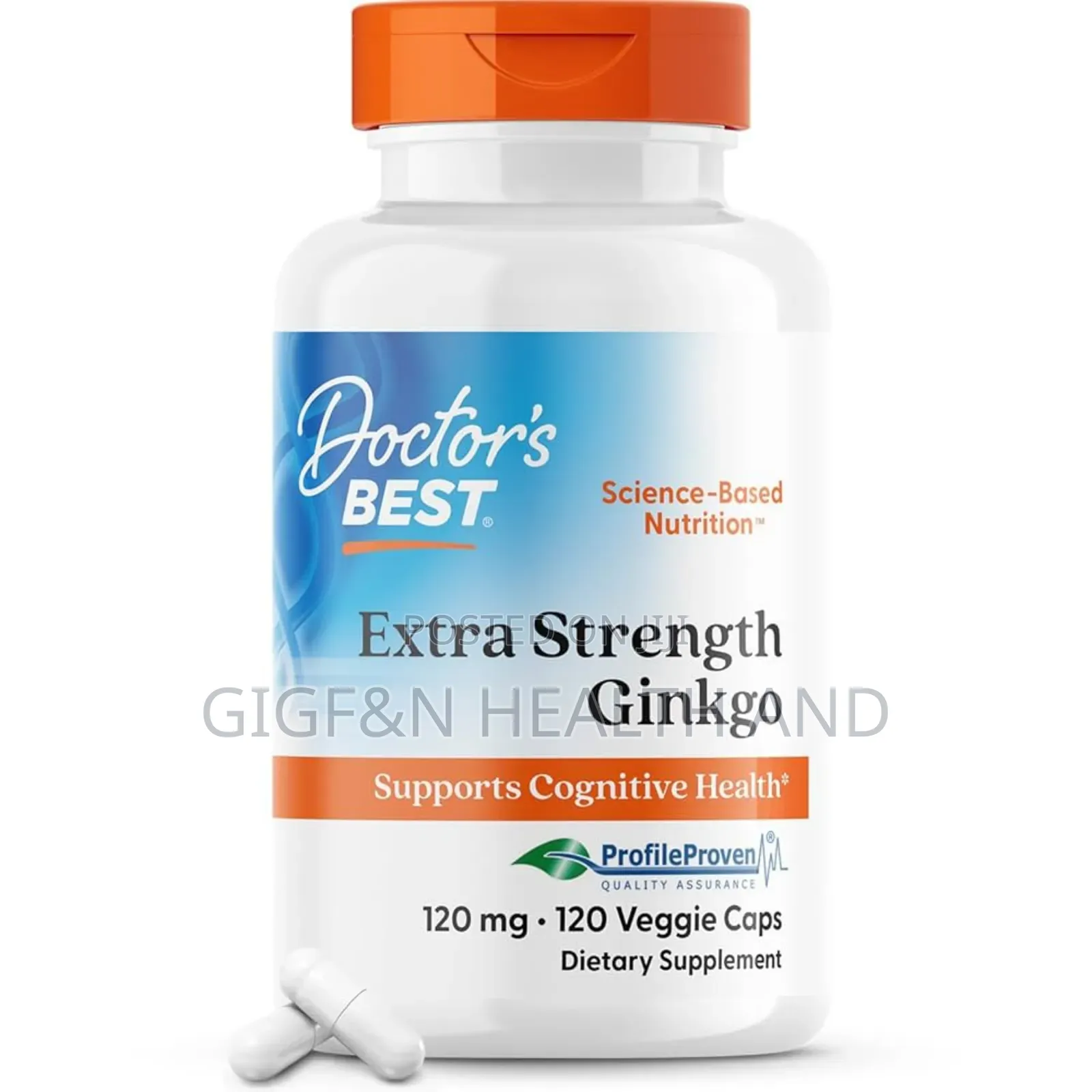 Extra Strength Ginkgo Biloba, 120mg(Blood Flow Mental Health)