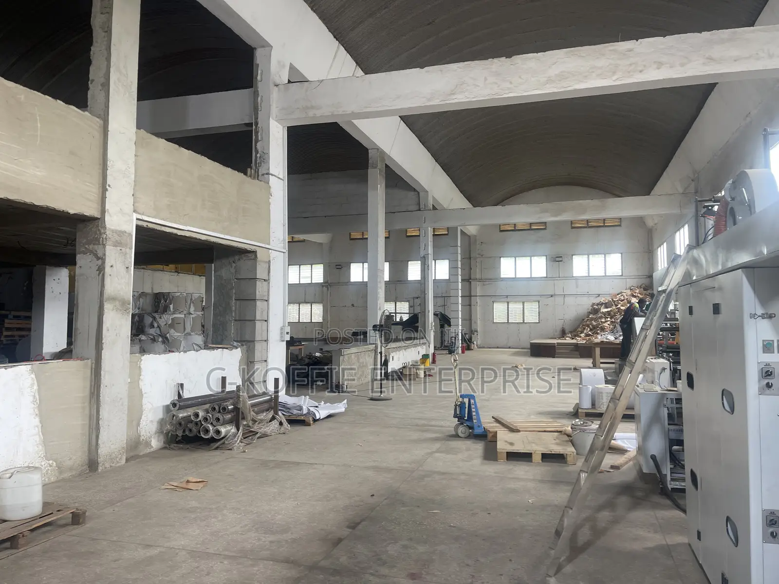 1,500 SQM Warehouse at North Kaneshie Industrial Area 4 Rent