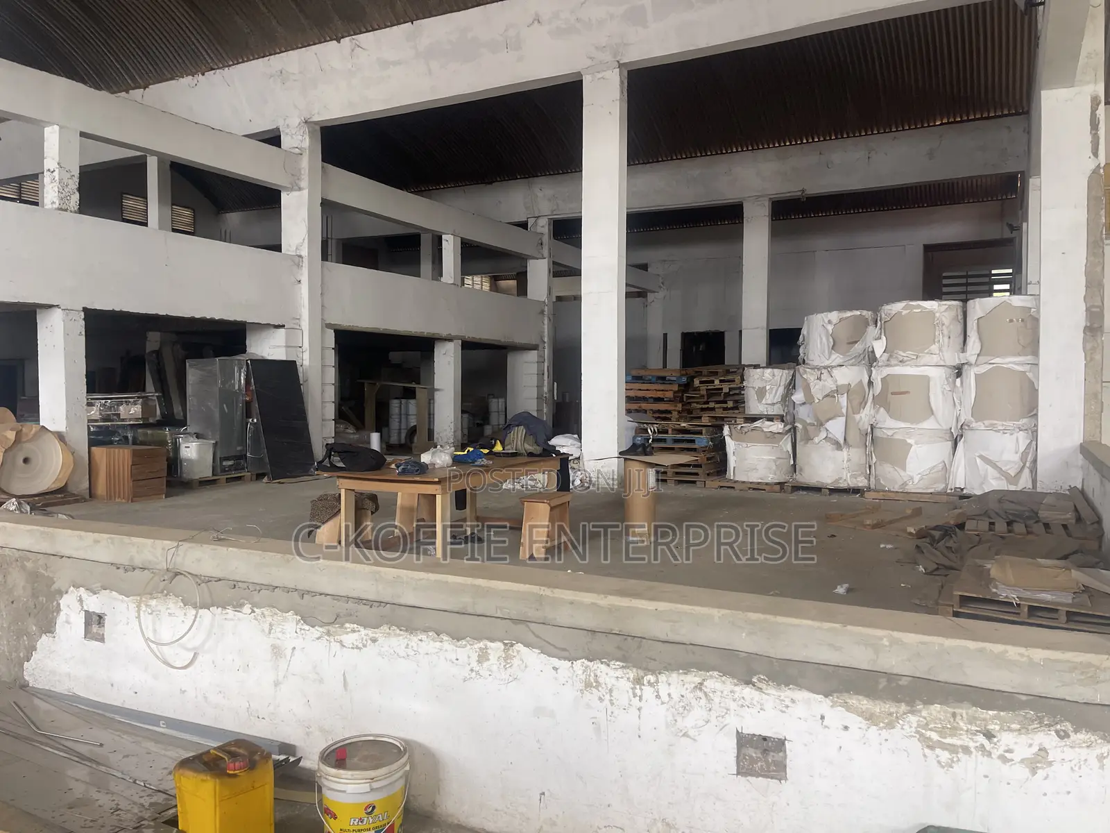1,500 SQM Warehouse at North Kaneshie Industrial Area 4 Rent