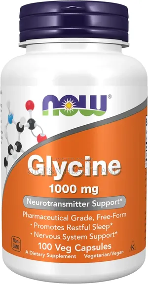 Now Foods, Glycine, 1000mg/100 Caps(Promote Restful Sleep)