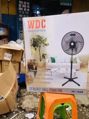 18” Stand Fan With X Base