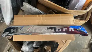 Toyota Highlander 2012 Boot Chrome