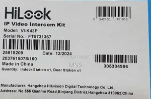 Ip Video Intercom Kit-Hilook