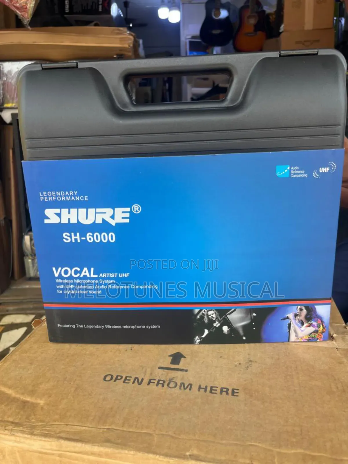 Shure Sh-6000 Vocal Artist Uhf Wireless Microphone
