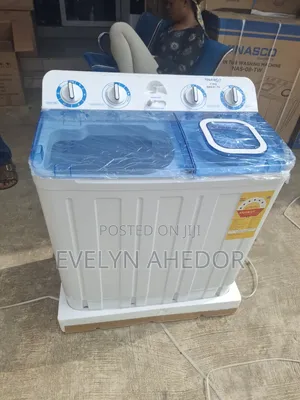 Very Spacious Nasco Washing Machine 7kg Semi Automatic