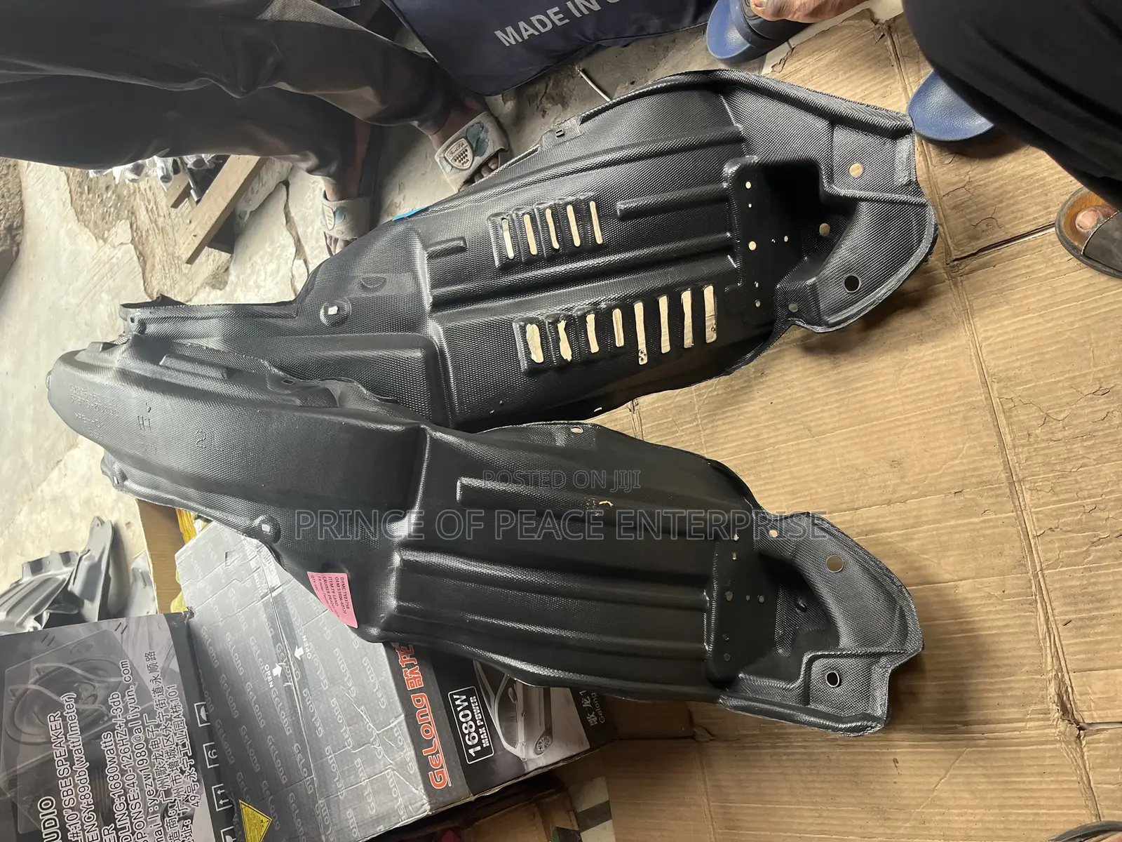 Toyota Land Cruiser Prado 2019 Date Front Rubber Liner Pair