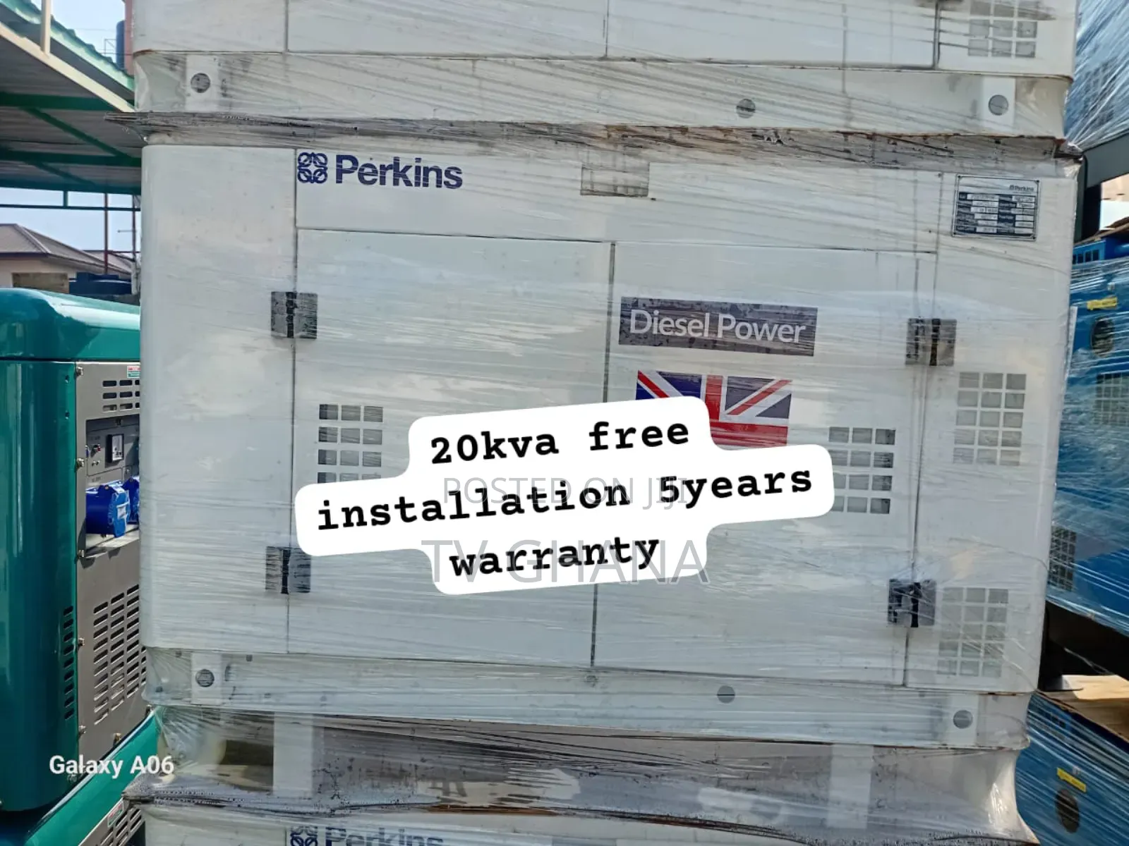 Reliable Power for Outdoor Use Perkins 20kva Diesel