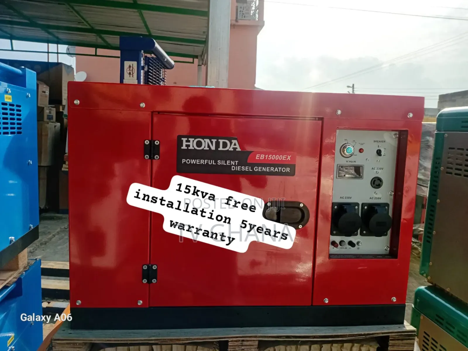 Maintenance Service Honda 10kva Diesel Generator Diesel