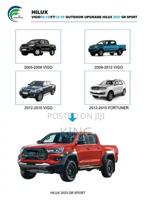 2020 2024 Toyota Hilux Gr Sports Upgrade Body Kit Facelift