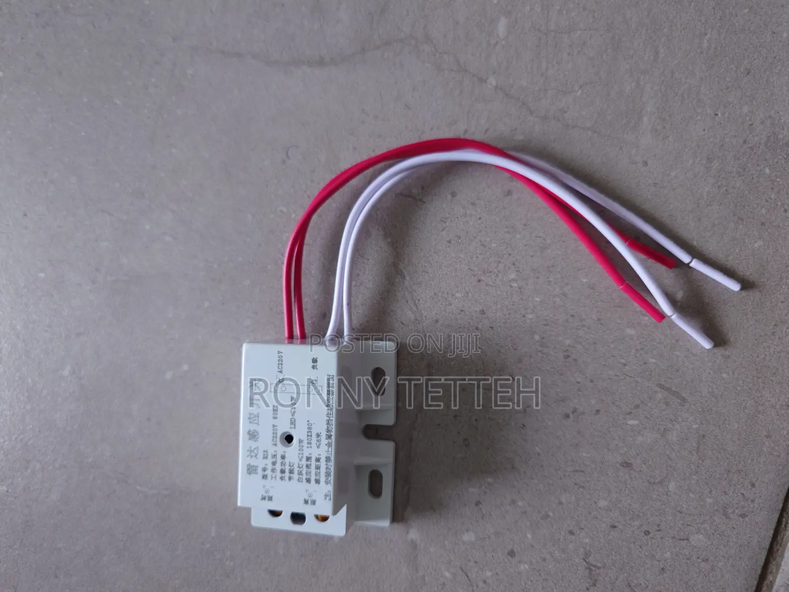 220v Microwave Motion Sensor Switch With Photocell Onboard !