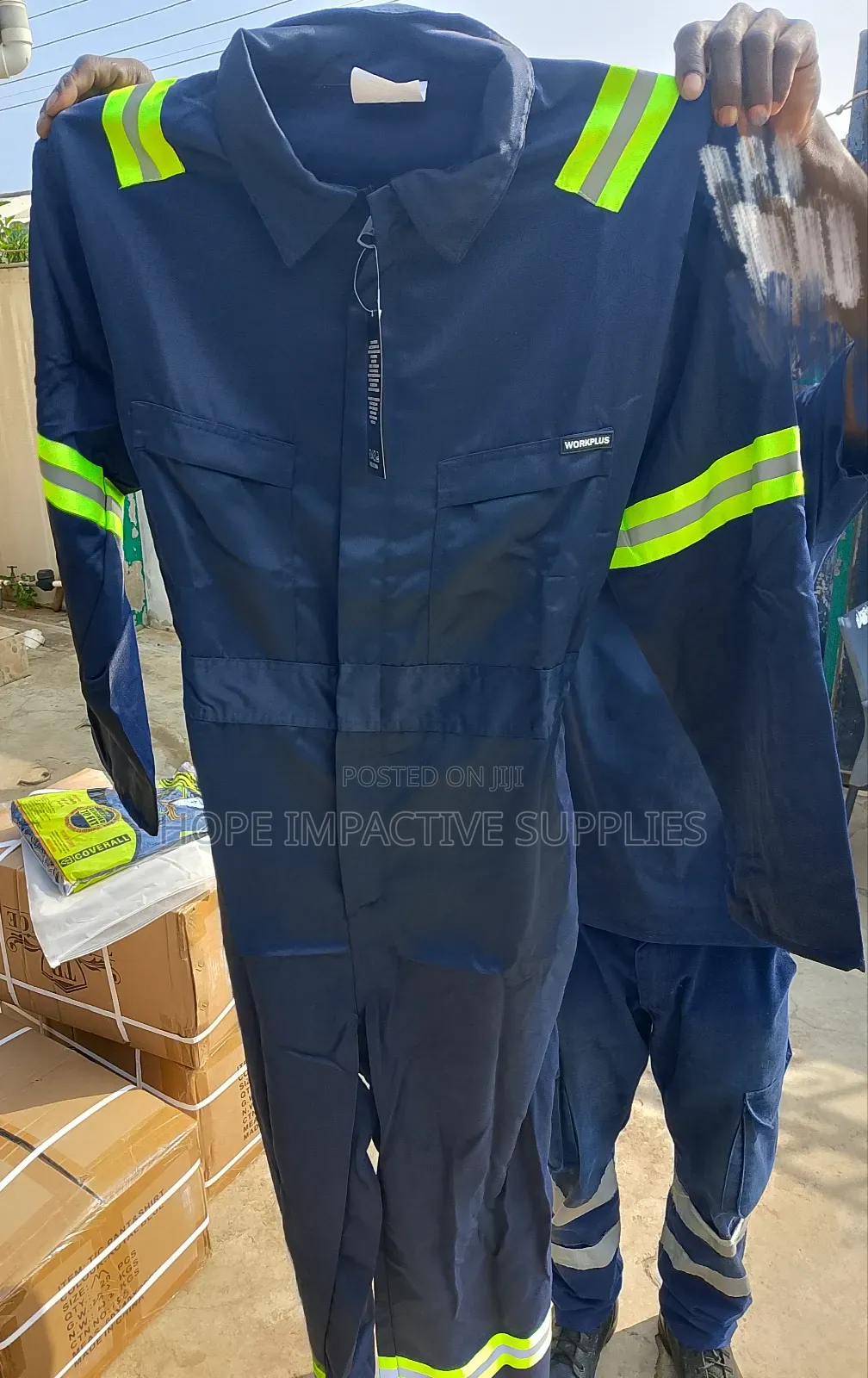 Safety Overall Uniform.