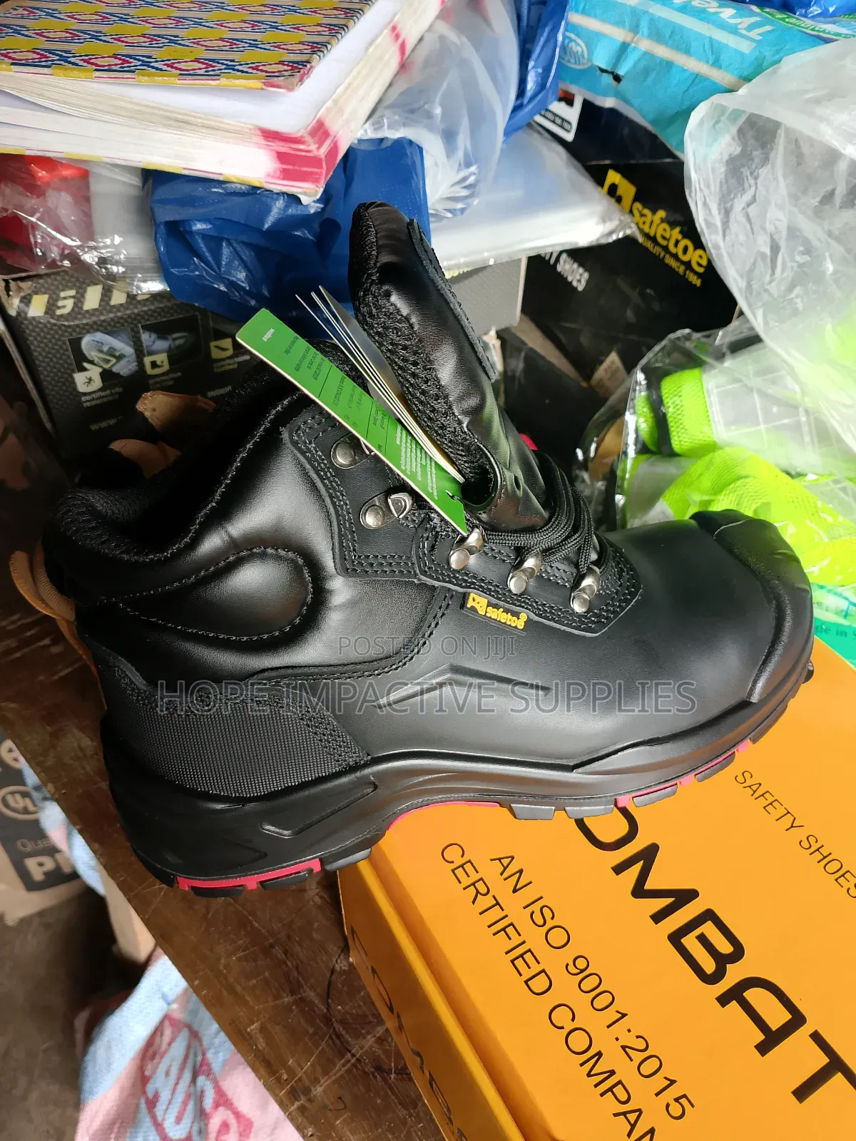 Safetoe Hd Safety Boot. Puncture, Slippery&Water Resistant.