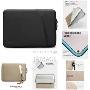 15 Inches Black Waterproof Laptop Sleeve (Free Delivery)