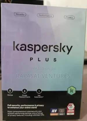 Kaspersky Plus Internet Security 2025 | 5 Devices | 1 Year