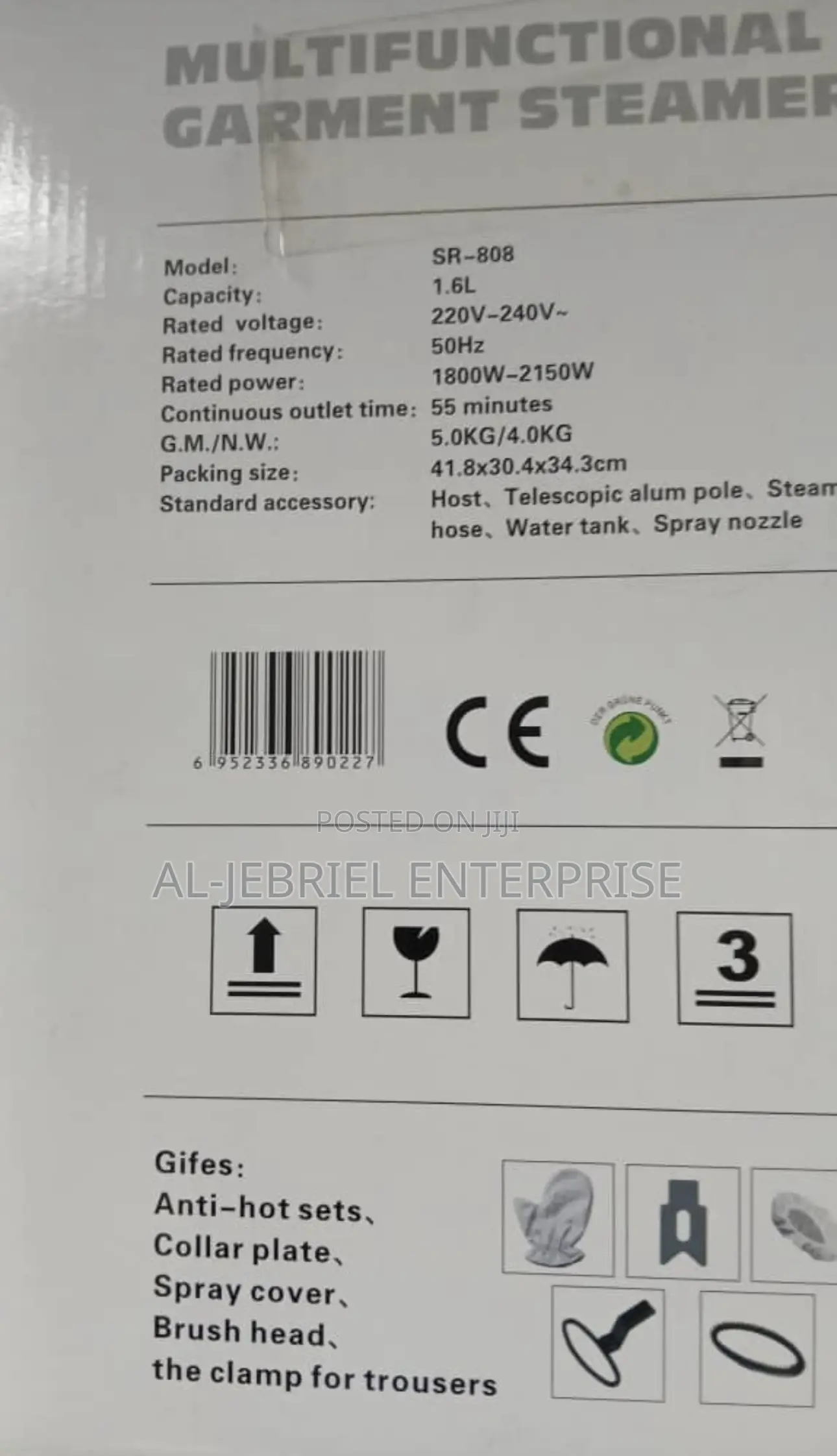 Garment Steamer -Multifunctional
