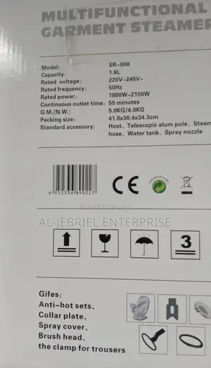 Garment Steamer -Multifunctional