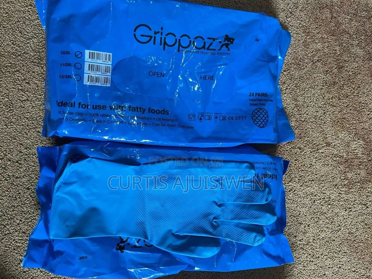 Grippaz Patented Non-slip Gloves