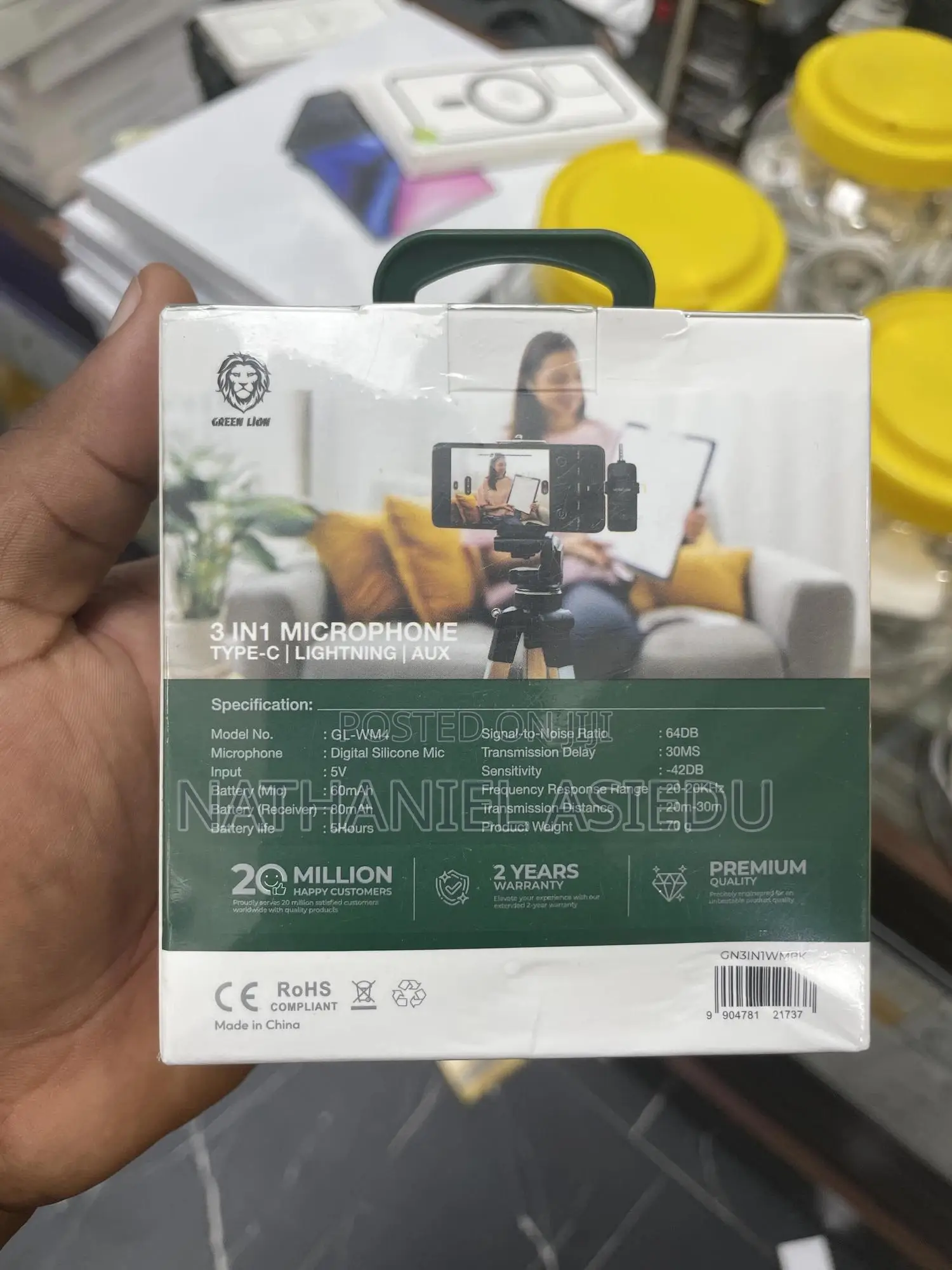 Green Lion 3-in-1 Microphone