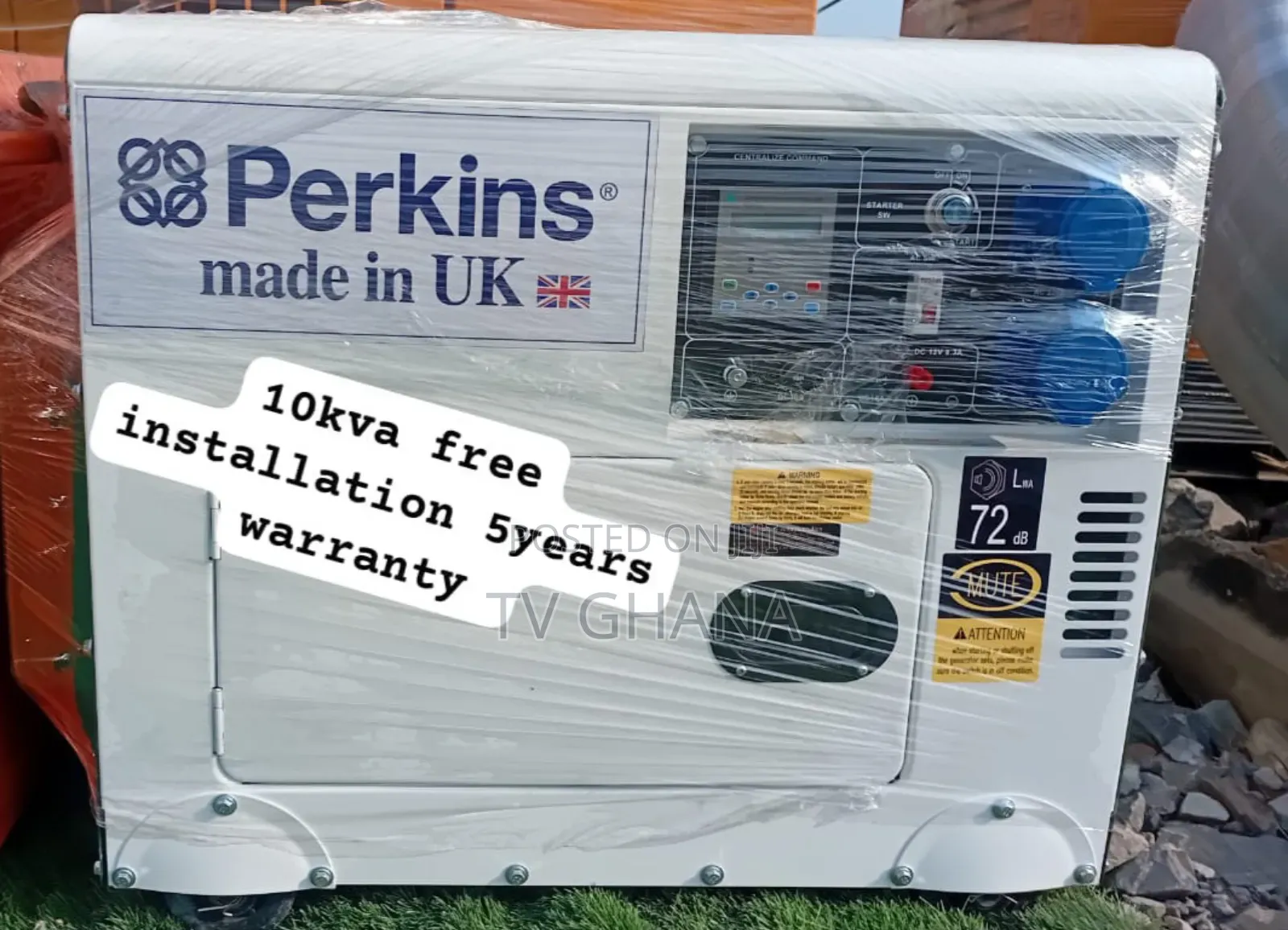 Expert Generator Service 10kva 13000wats Silent Diesel
