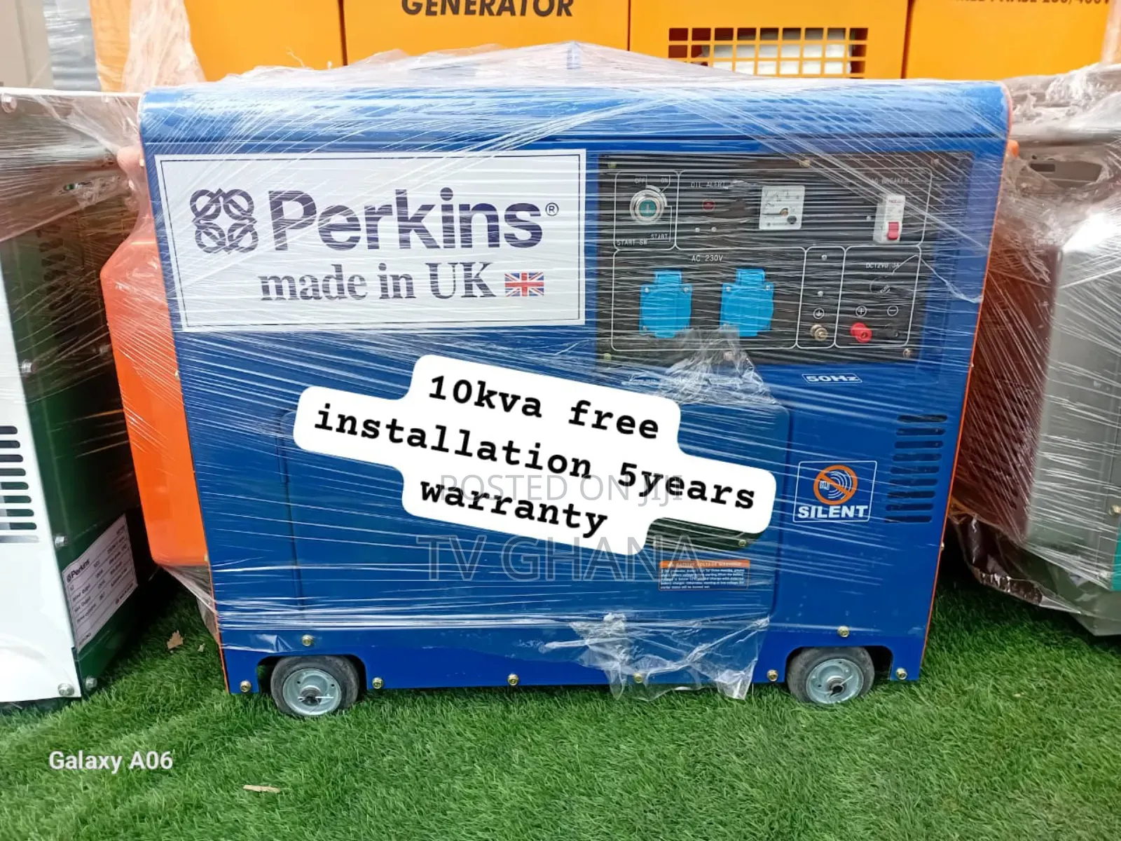 Run Without Limit Perkins 10kva 13000wats Diesel Generator