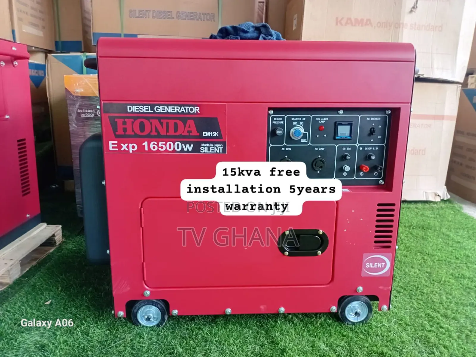 Stay Charged Always Honda 15kva Diesel Generator 15kva