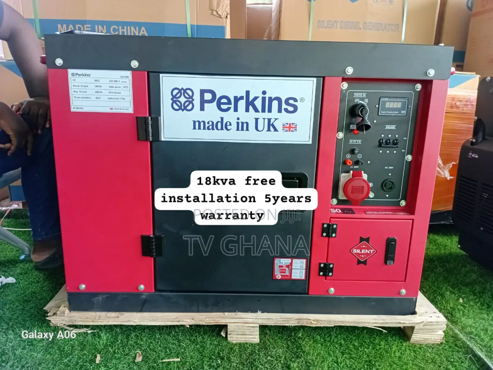 The Power Resilience Perkins 18kva Diesel Generator 18kva