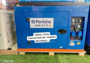 Effortless Back Up Perkins 18kva Diesel Generator