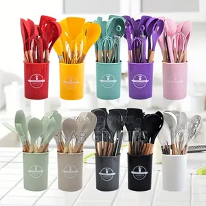 12pcs Silicone Spoons Set