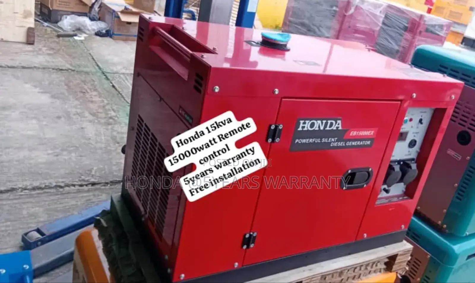 Stable and Reliable 15kva Honda 15000watt Remote Control