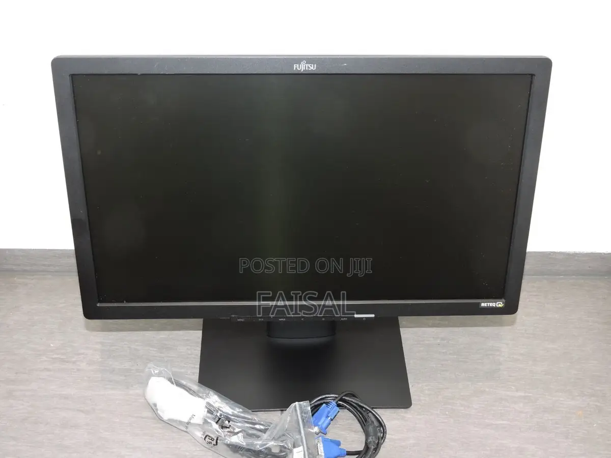 Neat 24inch Fujitsu Monitor for Gaming and Graphics Design