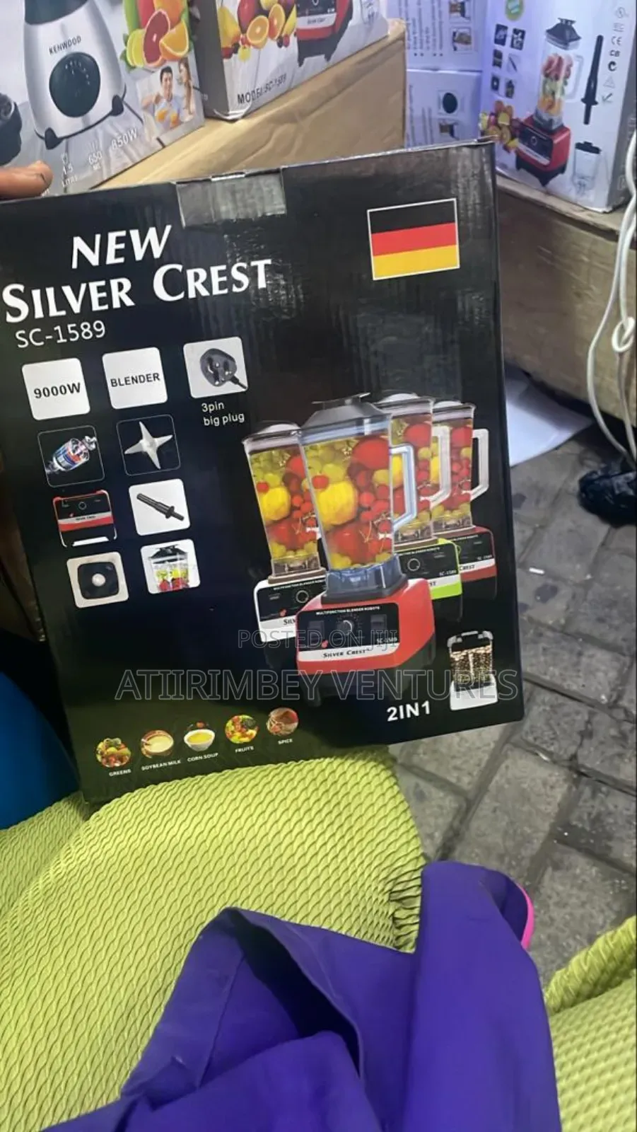 Sliver Crest Double Cup Blender