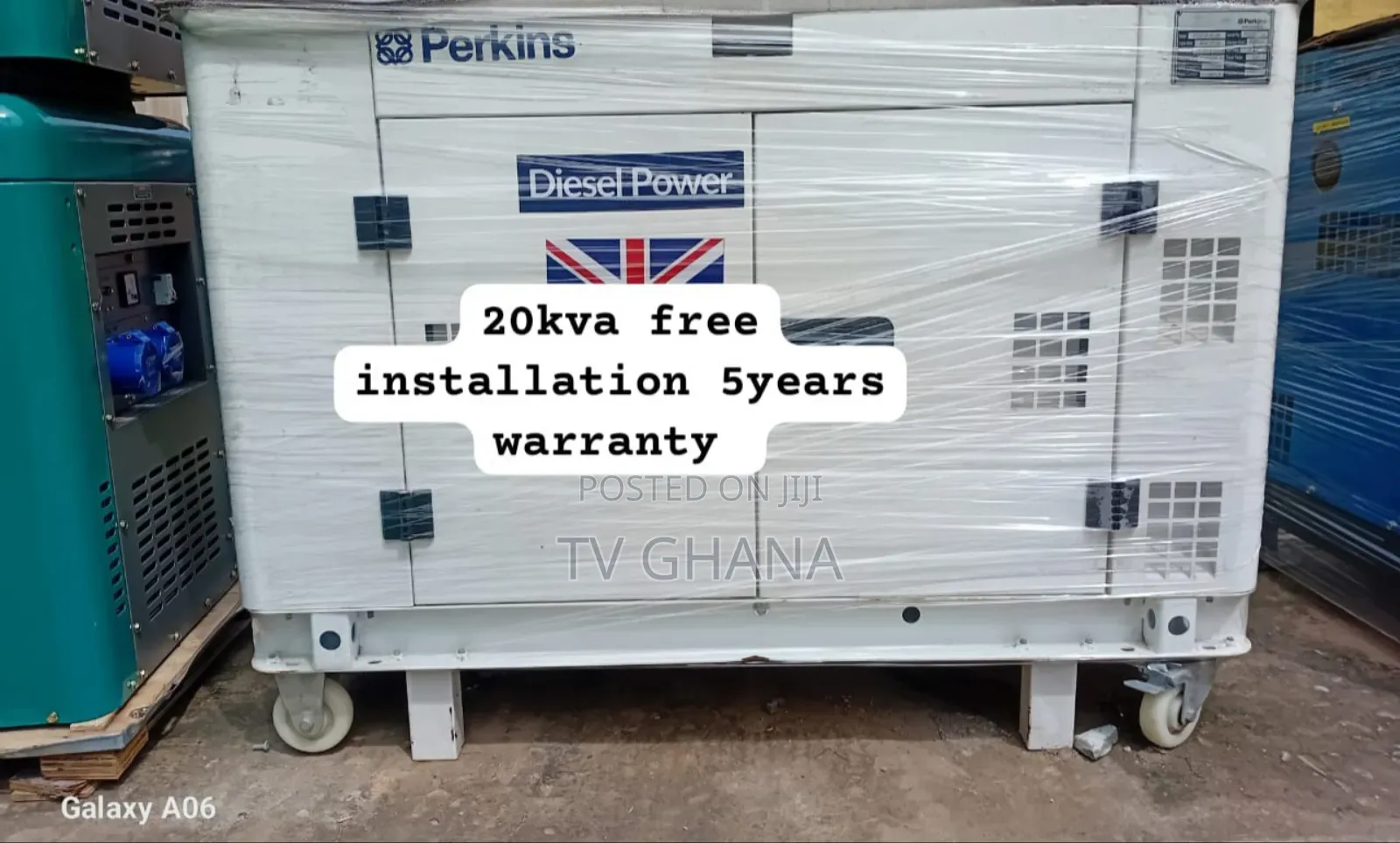 Switch Smart Power 20kva Diesel Perkins Generator