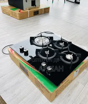 Unique Kenwood 4 Gas Hob(Tempered Glass) 
